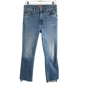 MOTHER Light Blue The Insider Crop Step Fray Jeans
$248 Retail